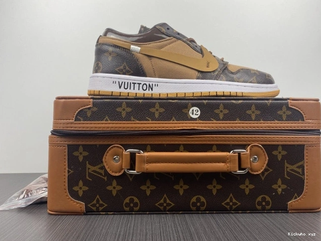 Off-Louis Jordan 1 Air OW x AJ1 LOW 0713